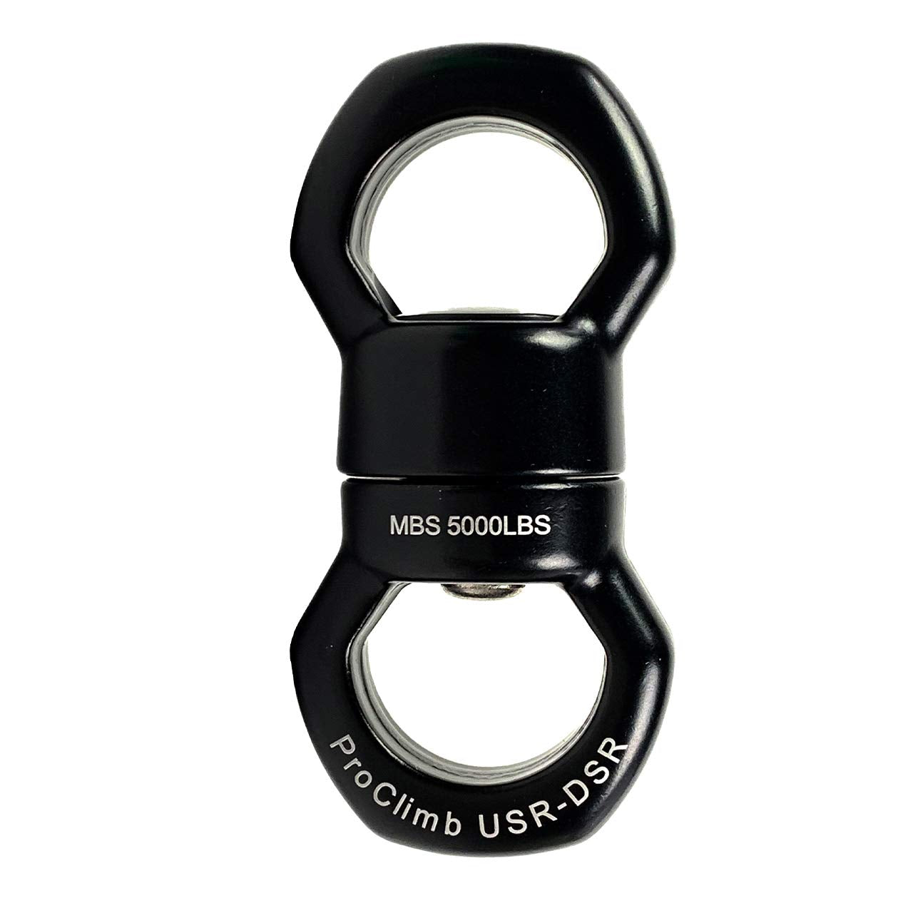 22kN Micro Rotator Climbing Rope Swivel Device Spinner 6700lb Breaking Strength for Rock Climbing Arborist Backyard Swing Aerial Dance Dog Leash Connector CE Certified