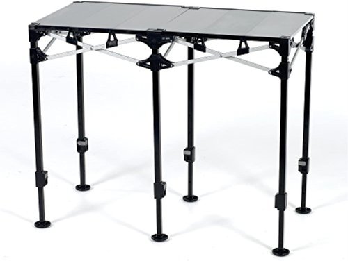 E-Z UP Instant Table System, 2 by 4', Silver