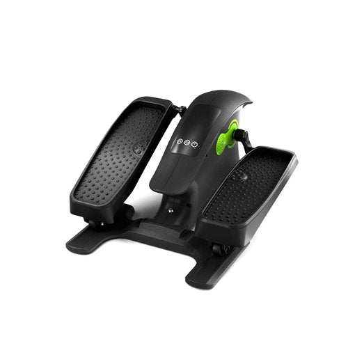 UPREIGN Under Desk Elliptical, Portable Seated Elliptical Exercise Machine, with Touch Screen Control Panel and Remote Control for Home or Office Use. Bluetooth Connectivity Enabled.