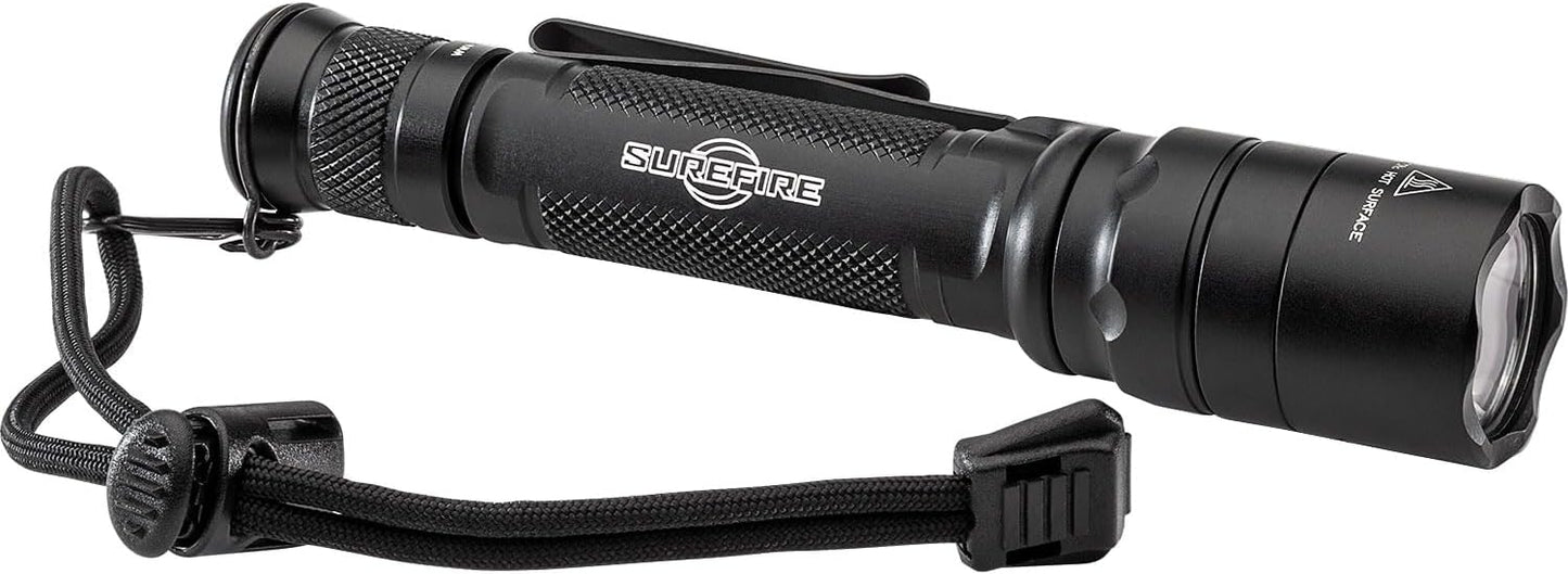 SureFire EDCL2-T Handhelds/Everyday Carry Light, Black, 1,200 Lumen, Pack of 1