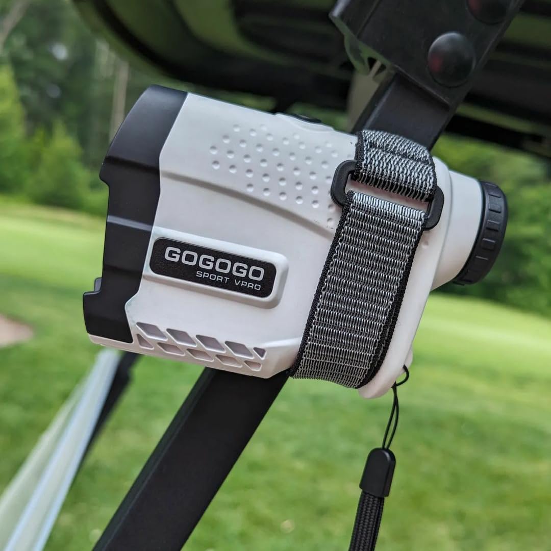 Gogogo Sport Vpro GS24 Laser Rangefinder & Universal Adjustable Magnetic Holder Mount Strap
