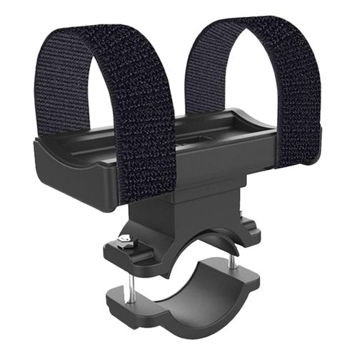 BESPORTBLE Bike Handlebar Bracket Flashlight Holder Mount for Cycling Accessories for Stopwatch Headlight and Camera Black