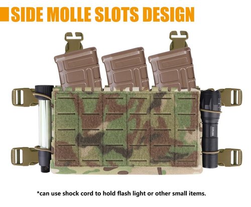 KRYDEX MK5 Placard with Hook Backing Laser Cut Chest Rig (MC)