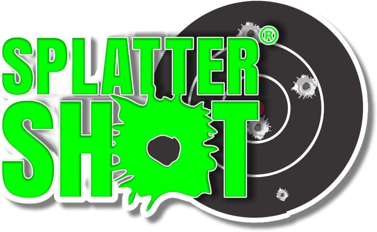 Pro-Shot Products Splatter Shot Bullseye (60 Target Package), Green, 6"