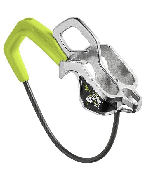 EDELRID Unisex - Adult Mega Jul II Fuse Device, Slate, One Size