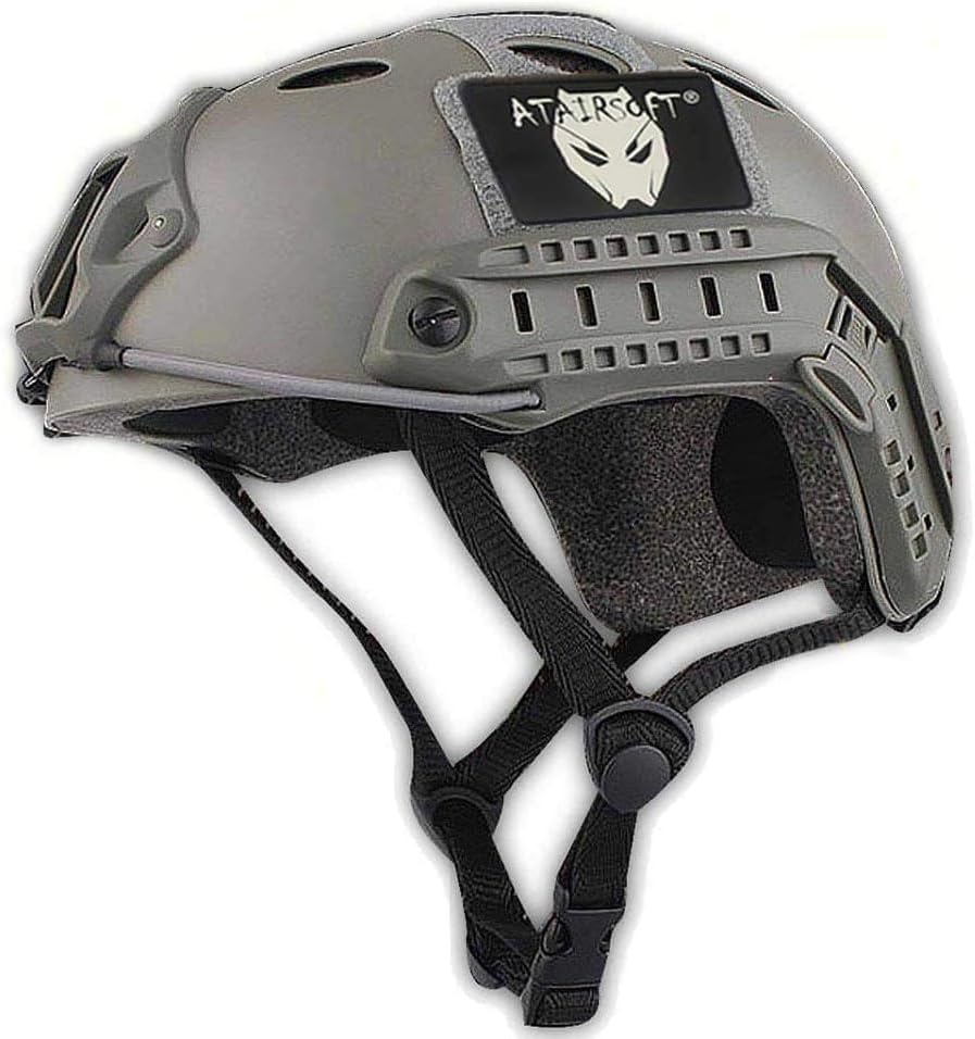 Paintball Tactical Fast Helmet - ATAIRSOFT PJ Type Airsoft Gear for Enhanced Protection