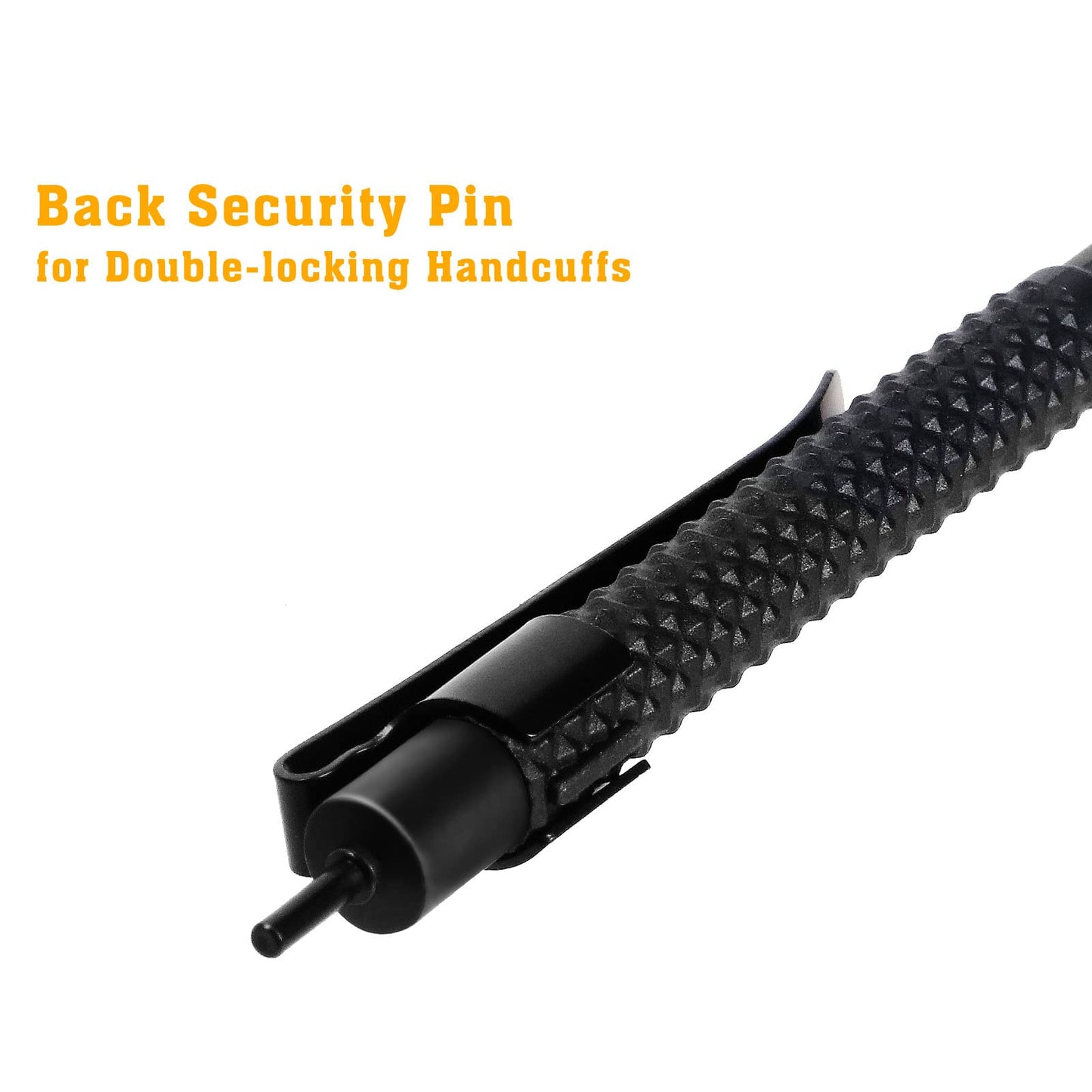 JOTOVO Pocket Handcuff Key Strong Polymer Finish, Universal Police Cuff Keys Clip for All Standard Series Hand Cuffs - 2PCS