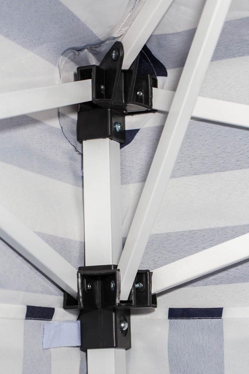 Impact Canopy 4' x 4' Portable Dressing Room, Pop Up Portable Changing Room, Navy Blue / White