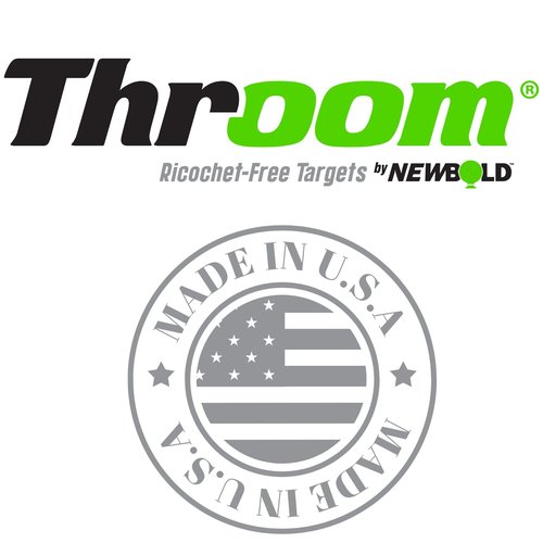 Throom - Reactive Self Healing Targets for Shooting, Set of 3 HangTuff Targets, Hanging Gun Target for Pistol or Rifle, for Indoor and Outdoor Range, Ricochet Free