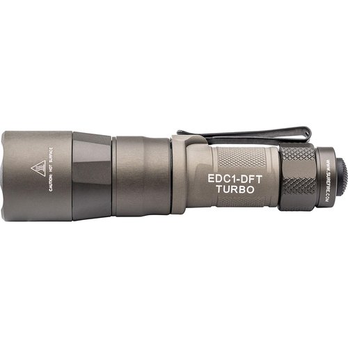 SureFire EDC1-DFT High-Candela Everyday Carry LED Flashlight, Gray