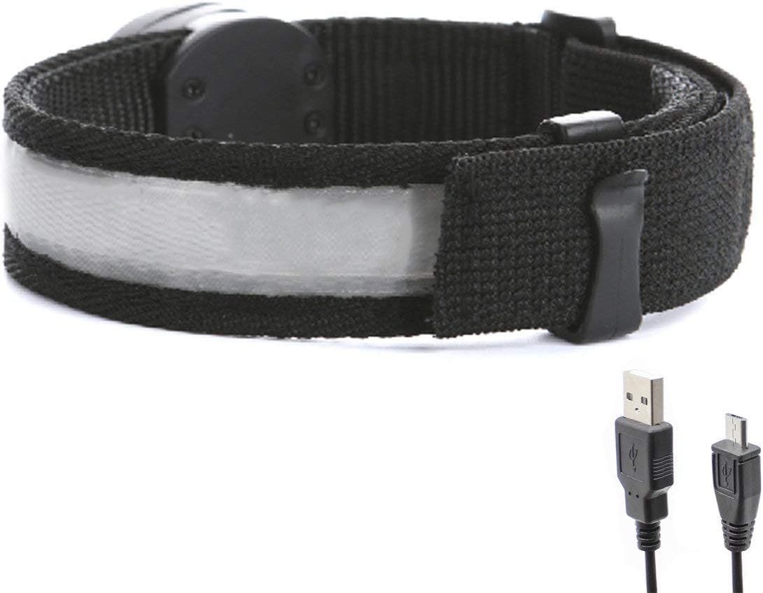 Glovion Reflective Running Gear LED Armband Rechargeable