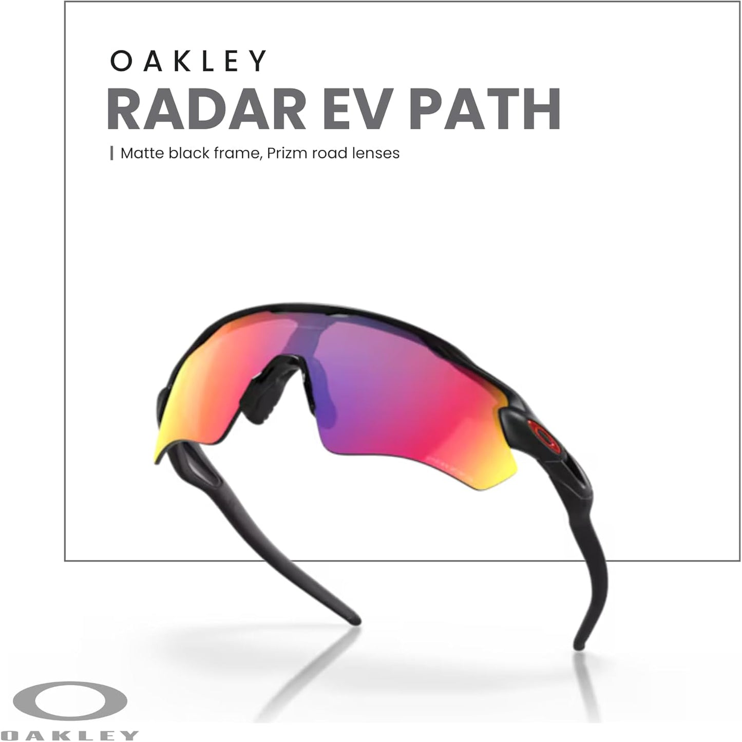 OAKLEY Radar EV Path OO9208 Sunglasses For Men+ Bundle Accessory Leash Kit, Microfiber Pouch