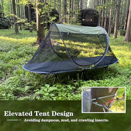 Pop-Up Mosquito Screen Tent for Camping and Outdoor Insect Protection