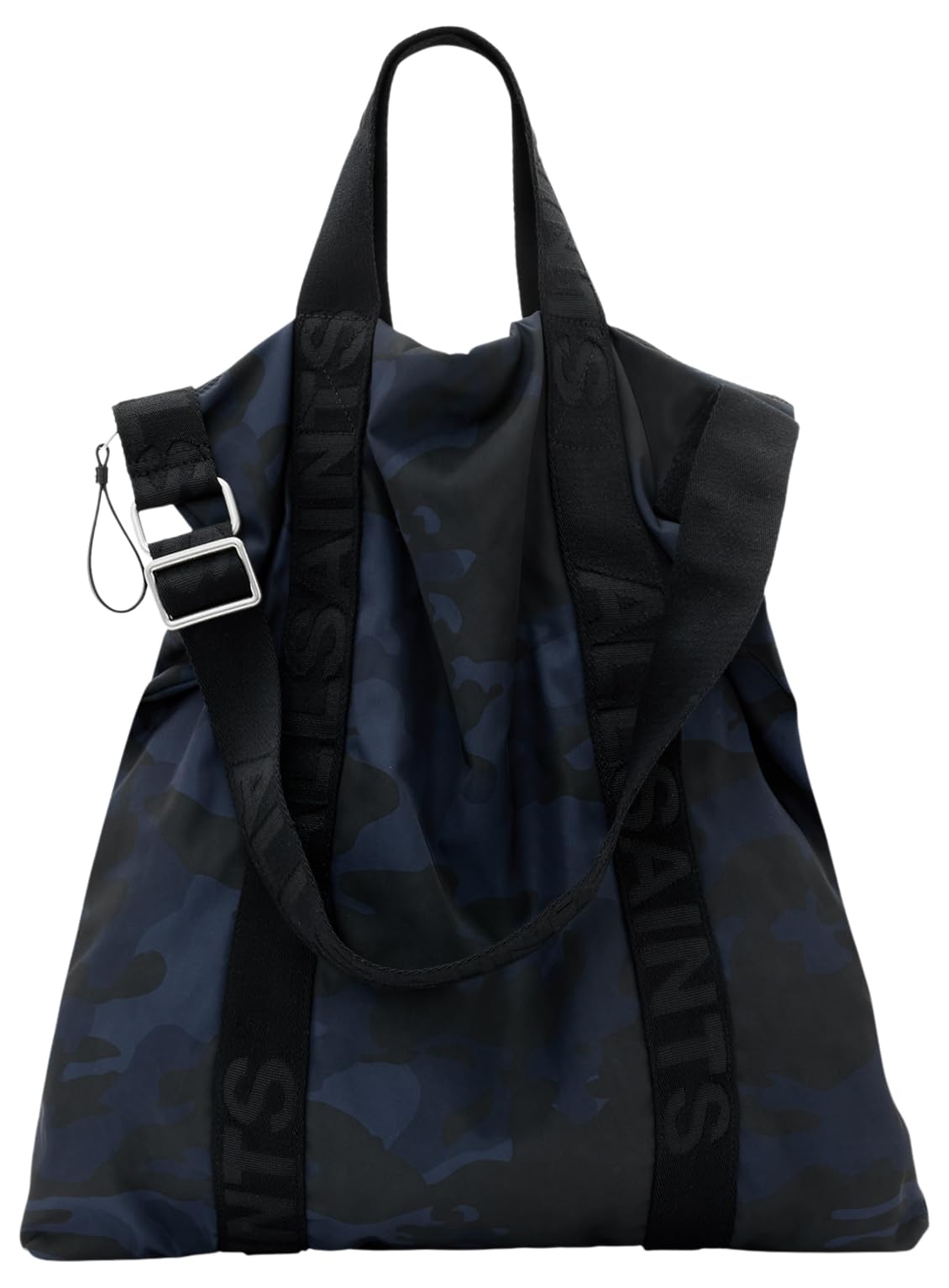 AllSaints Men's Handbags Kei Backpack Camo Blue