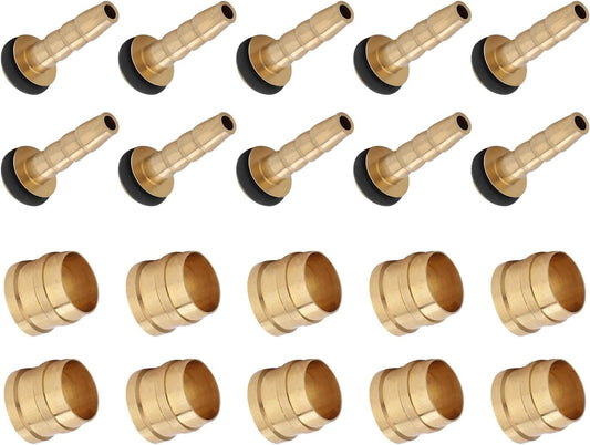 Tektro Olive Hose Olive Insert Bike Disc Brake Hose Insert,10 Set Hydraulic Disc Brake Hose Olive Connector Insert For Replacement Part