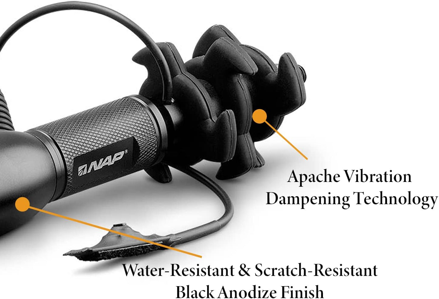 New Archery Products NAP Apache Predator Hog Hunting Stabilizer Green LED Light with Pressure Switch