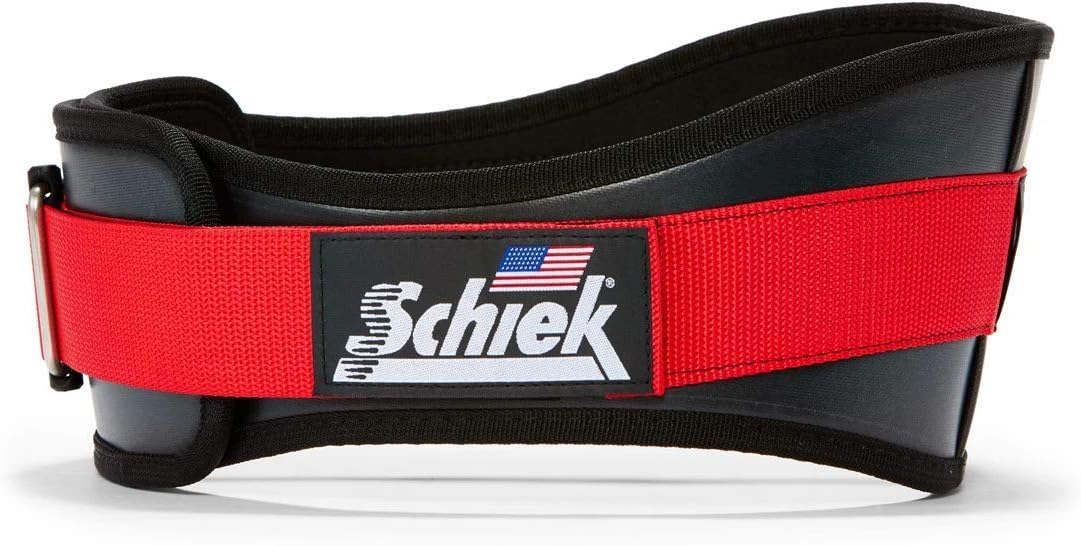 Schiek 3006 Power Lifting Belt (Red, X-Small)