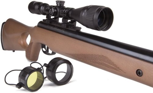 Benjamin Airguns Trail XL Magnum .22-Caliber NP Break Barrel Hunting Air Rifle And Scope, Wood
