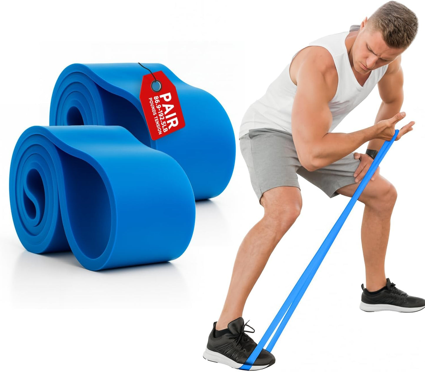 Pro Resistance Band for Core Stability & Flexibility - EliteFTS Portable & Joint-Friendly