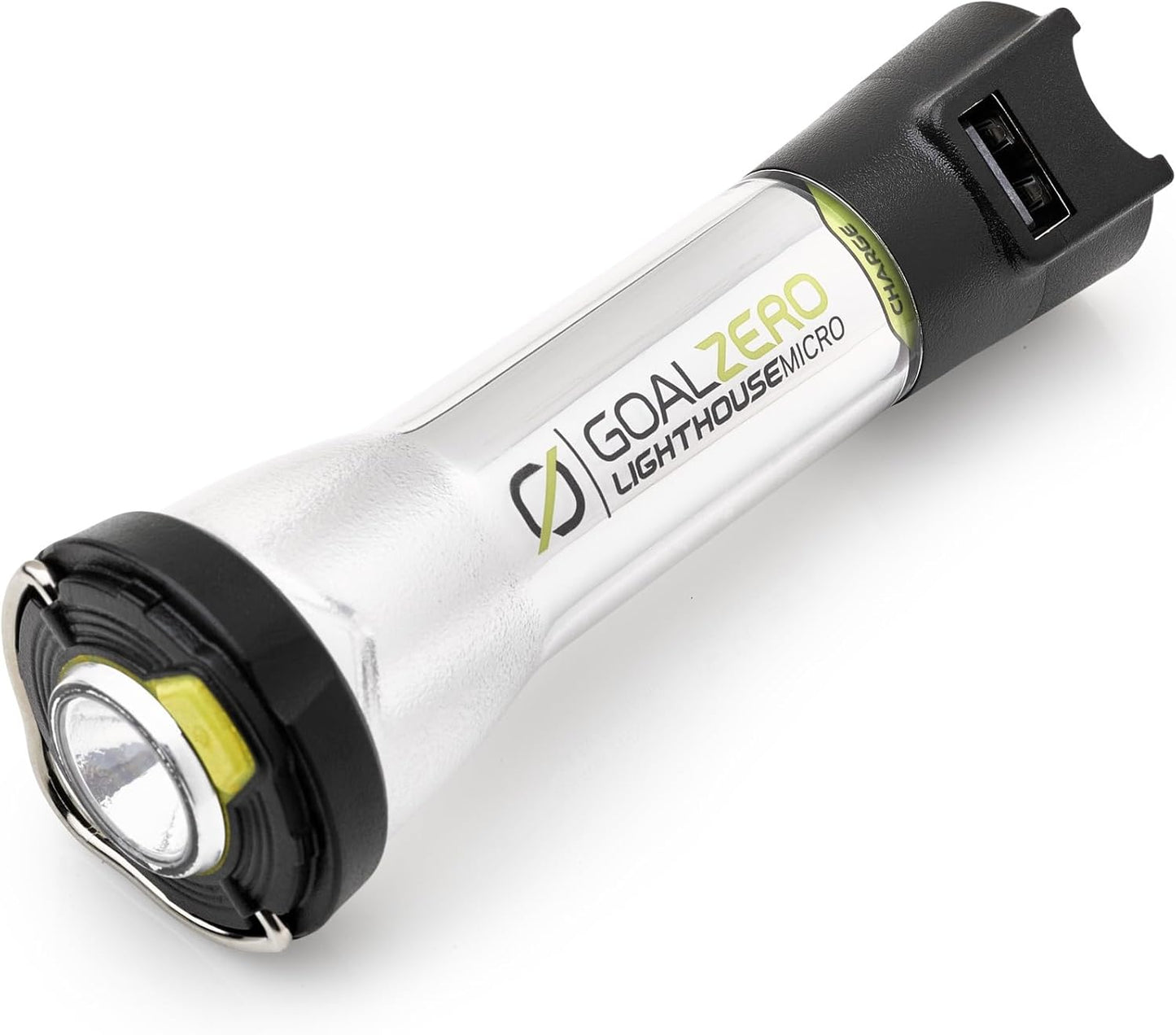 Goal Zero Lighthouse Micro Charge Flashlight, USB Rechargeable Flashlight for Car and Emergency Use