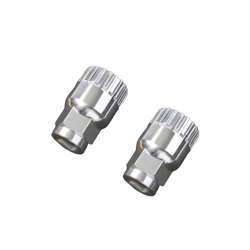 YCeru Bike Bicycle Bottom Bracket Removal Tool Standard 20-Tooth Tool for Shimano Octalink ISIS Splined FSA LP VP Bottom Brackets(2 Pack, Silver)