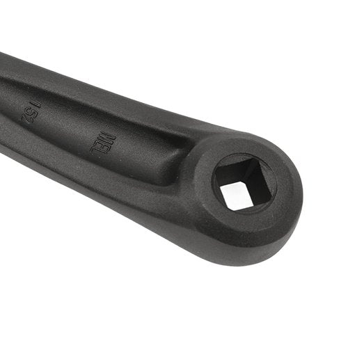 Zunate Crank Arm Left, 152mm Aluminium Alloy Crank Arm Set, Pedal Crank Leg Replacement for Mountain Road Bike, Hole