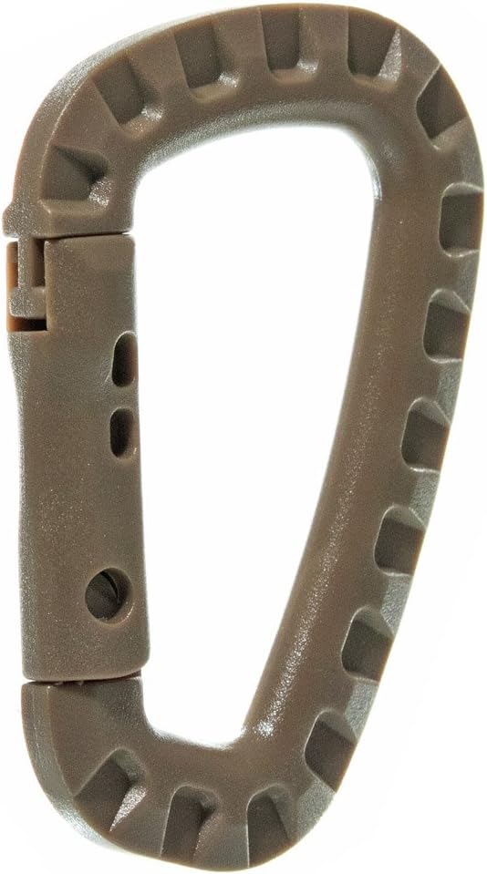 Aluminum D Ring Carabiner Clip Bulk Packages - Available in a Variety of Sizes, Styles, and Colors