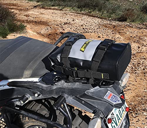 Waterproof Motorcycle Crash Bar and Tail Bag with MOLLE System