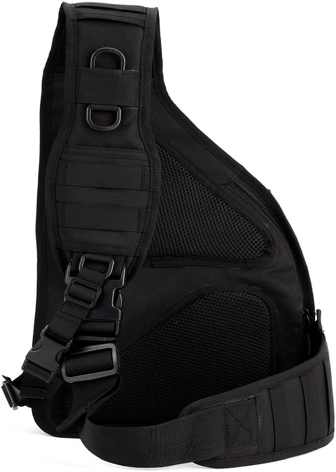 Tactical Military Sling Pack - Molle Chest Daypack Backpack for Outdoor Use