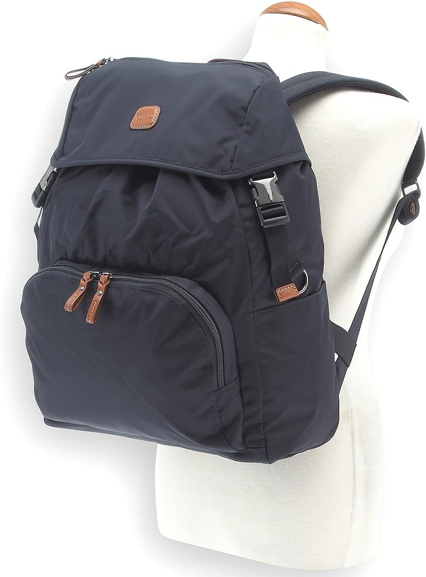 Bric's X-Travel Excursion Backpack - 15 inch - Cute Designer Backpack for Women and Men - Black