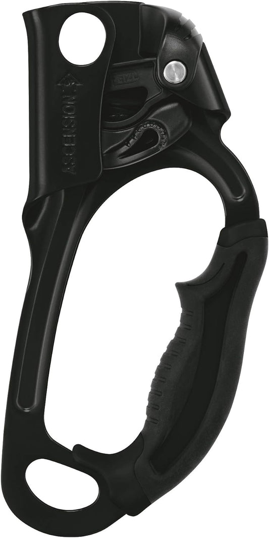 PETZL Ascension Ascender - Ergonomic Handled Rope Ascender for Climbing and Rigging