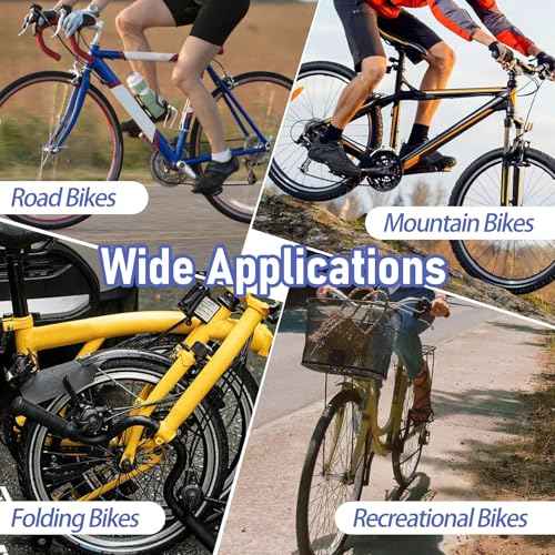 Universal Bike Brake Cable Kit,Bike Brake Cable Housing and Bike Shifter Cable Housing Set with Bike Cable End Caps,Copper Sleeves and O-Rings Kit for Mountain Road Bike Repair