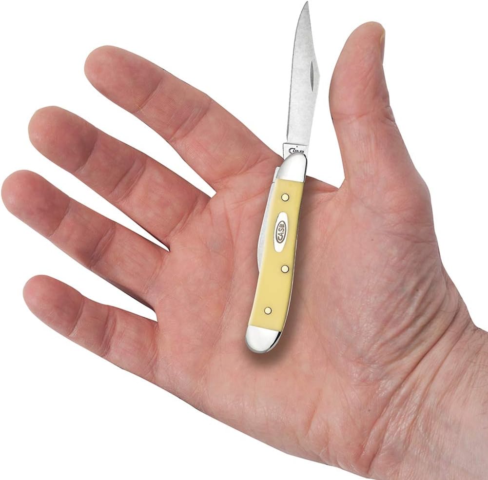 Case WR XX Pocket Knife Orange Synthetic Peanut Item #80504 - (4220 SS) - Length Closed: 2 7/8 Inches