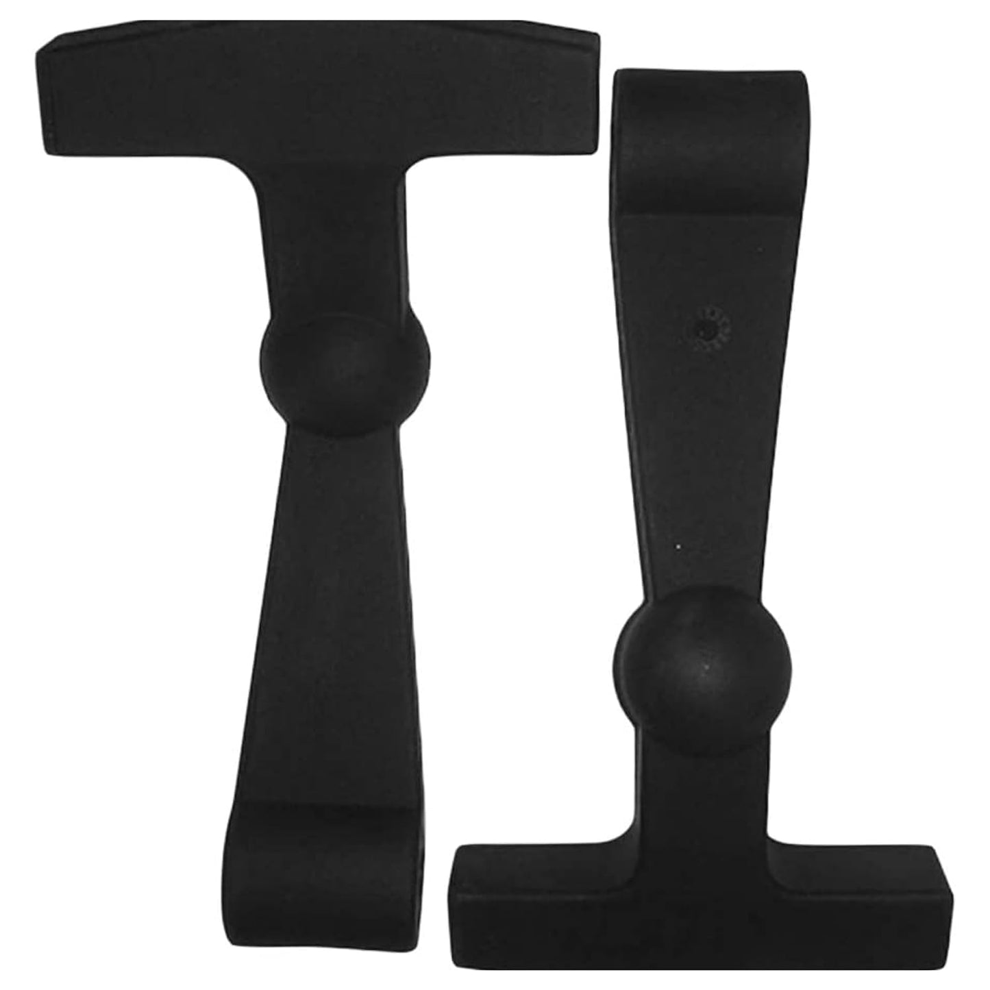 Beast Cooler Accessories 2-Pack Replacement Lid Latches for Yeti and RTIC - Black Rubber, Cooler Latches Replacement for Yeti, RTIC, and More - Hard Handle Grips, 20 Inches