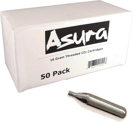 Asura 16 Gram CO2 Threaded Cartridges
