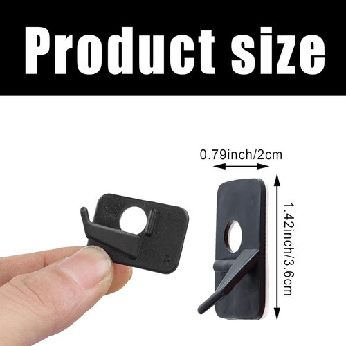 PESSILIN 20 Pcs Right Hand Arrow Rest, Arrow Rest for Recurve Bow, Recurve Bow Accessories