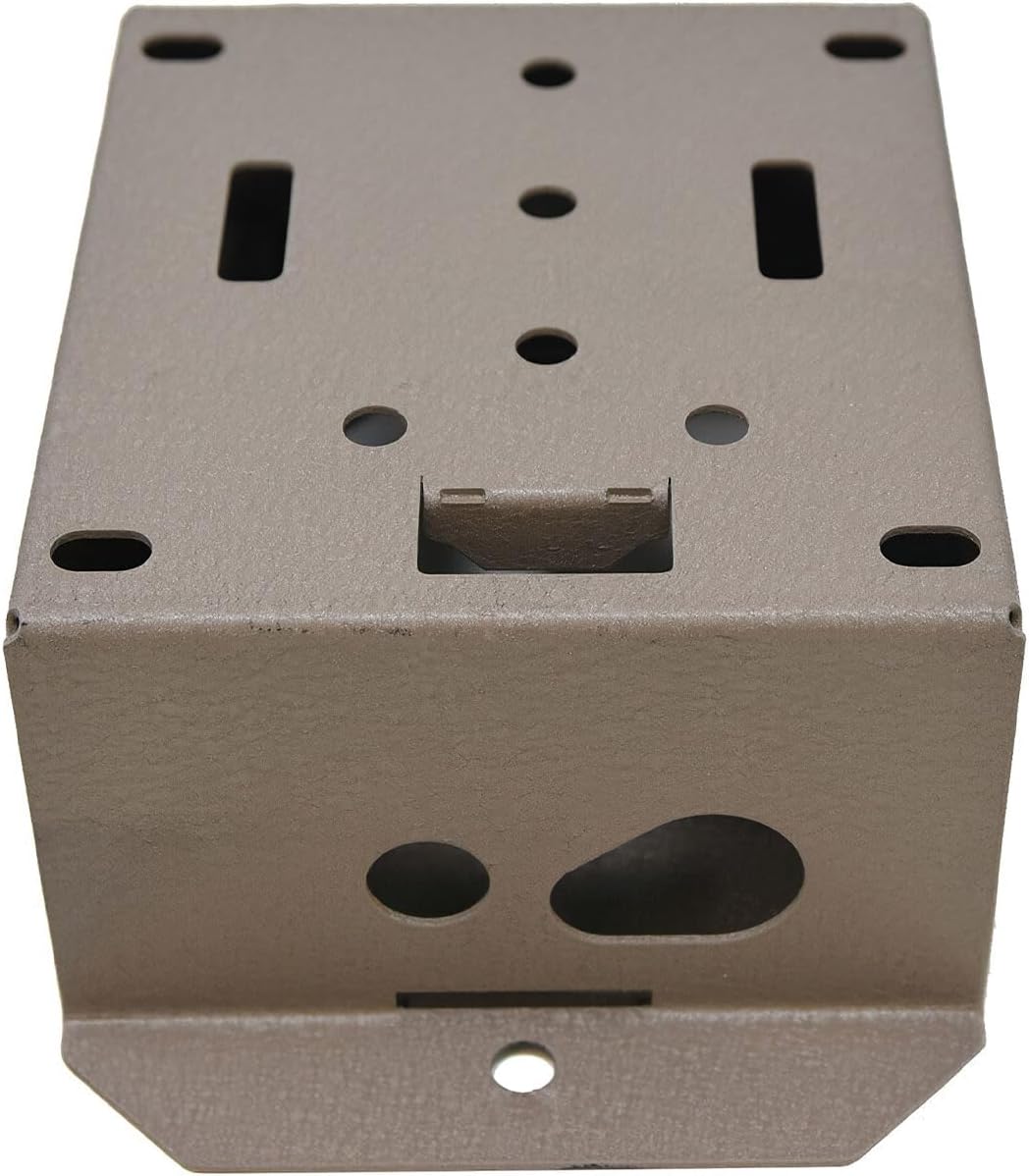 Theft-Deterrent Powder-Coated Steel Security Box Compatible with Stealth Cam G Series Trail Cameras (17700)