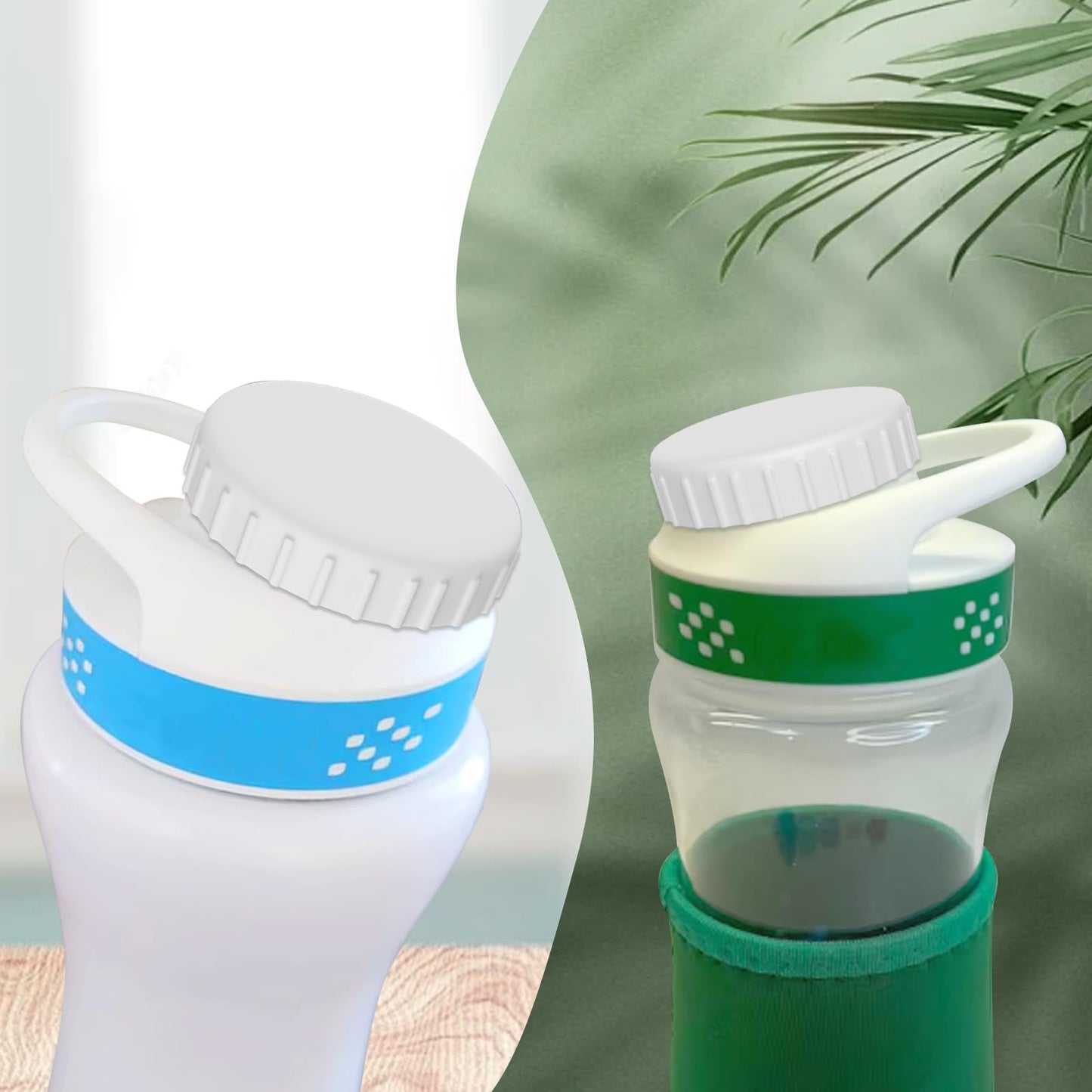 GFYYBKJ 2 Pack Keeper Caps for Cirkul Water Bottle, Compatible with Cirkul Flavors Cartridges, Accessories for Cirkul, Essential for Circle Water Bottle, Replacement Lid Cap for Cirkul Water Bottle