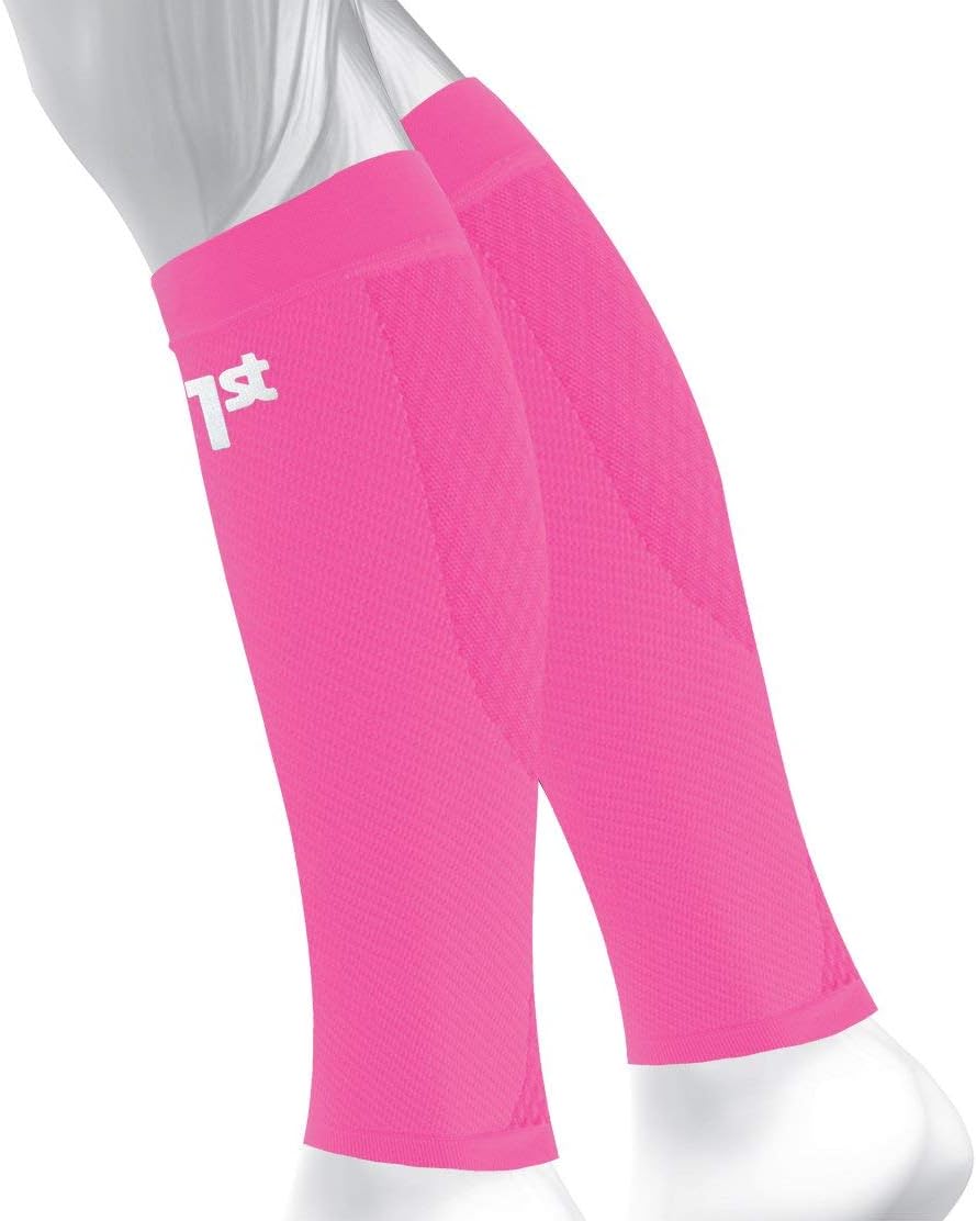 OS1st Calf Compression Sleeves for Men & Women relieves shin splints, leg fatigue and reduces recovery time