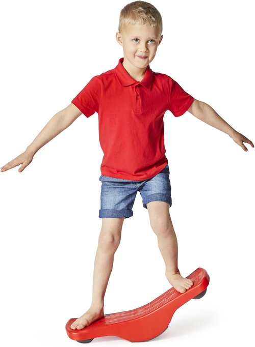 GONGE Seesaw Balance Board – Sensory Rocker for Toddlers & Kids, Safe Non-Slip Design, Stimulates Vestibular & Proprioceptive Senses, Durable Toy for Ages 2+