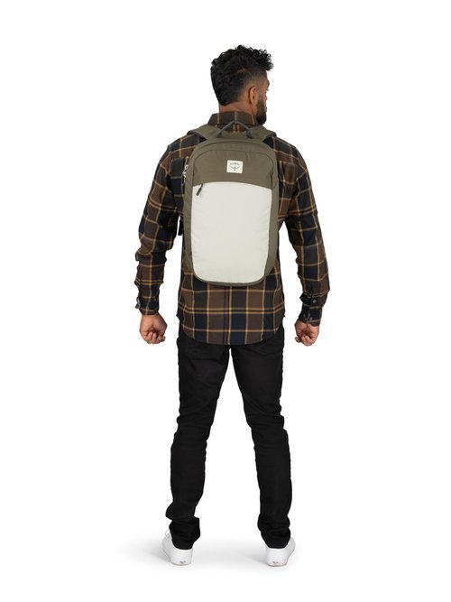 Osprey Arcane Large Day Commuter Backpack, Earl Grey/Sandy Grey Heather