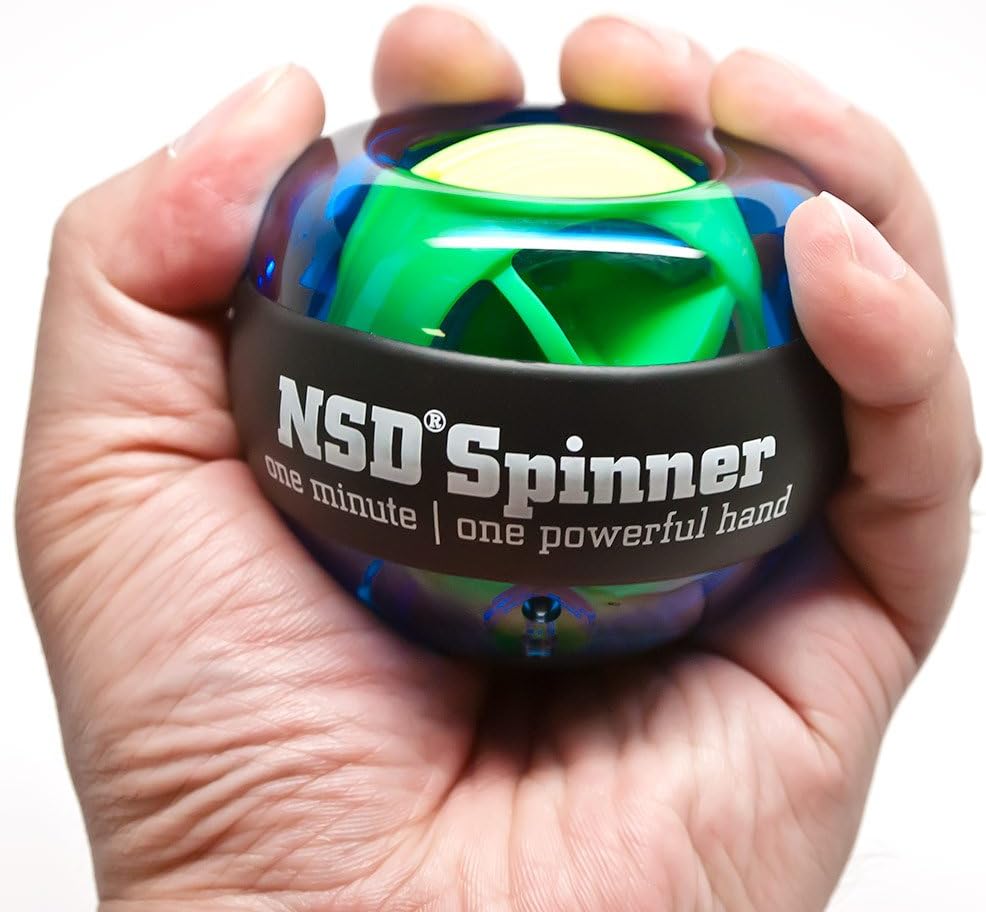 NSD Power Essential Spinner Gyro Hand Grip Strengthener Wrist Forearm Exerciser