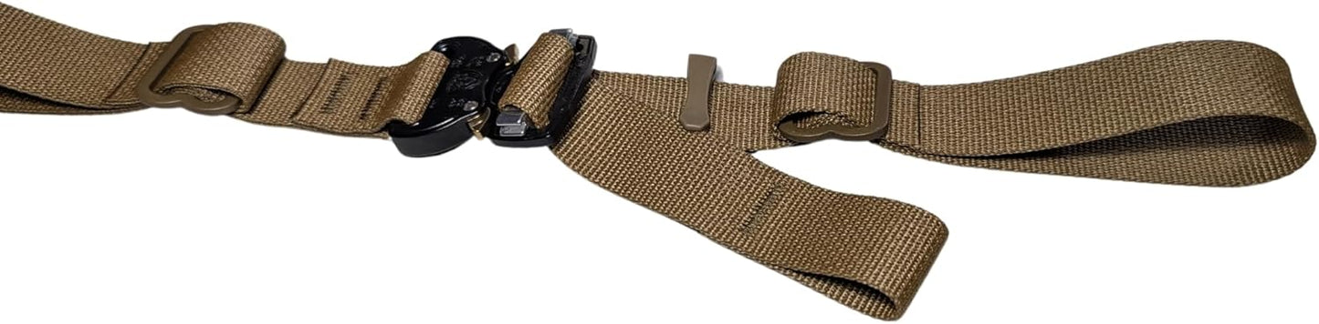 Replacement Backpack Sternum Chest Strap with COBRA FM Buckle (Black)