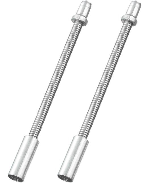 Bike Brake Hoses Foldbike Flexible V-Brake Noodle Cable Guide Pipe Rubber Boots - 1 Pair