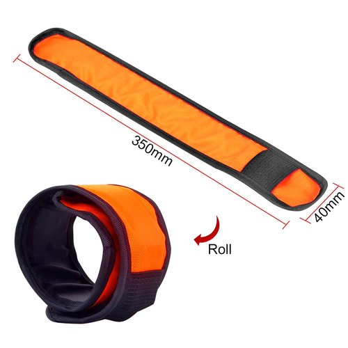 esonstyle LED Light Up Band Slap Bracelets Night Safety Wrist Band for Cycling Walking Running Concert Camping Outdoor Sports