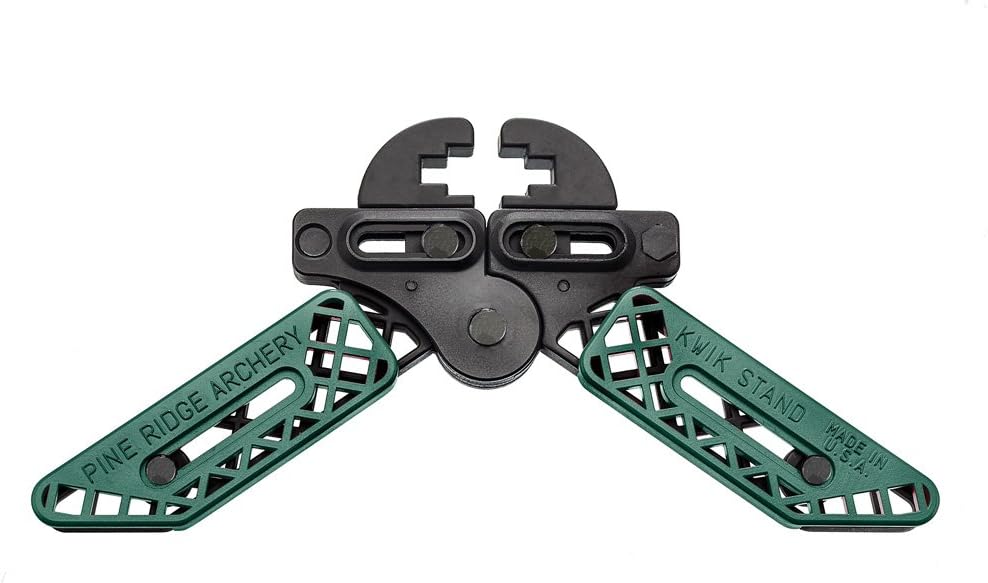 Pine Ridge Archery Kwik Stand Bow Support, Fit on Most Bow Limbs, Perfect for Ground or Box Blind Hunting