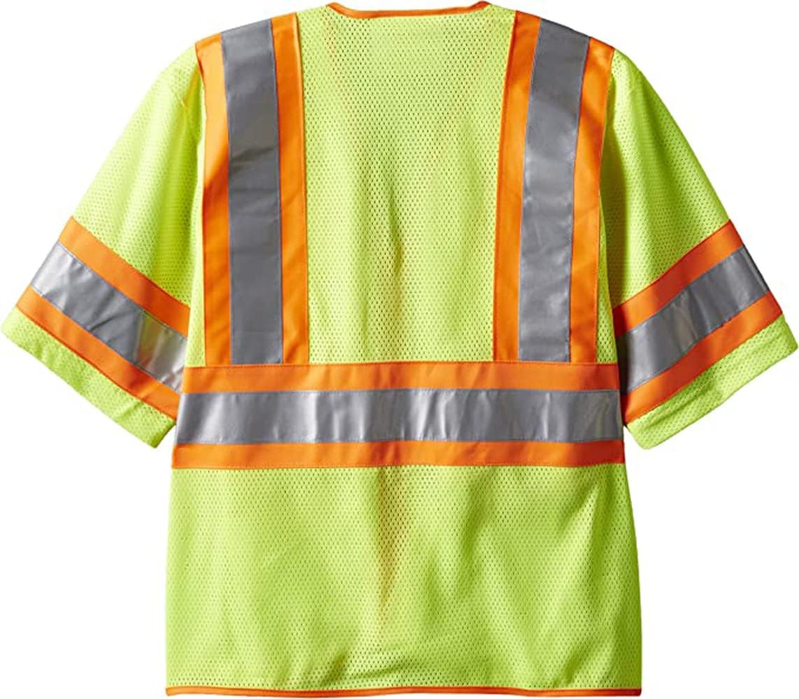 Viking Class 3 Hi Vis Safety Vest - Durable Reflective T Vest, ANSI/ISEA Compliant