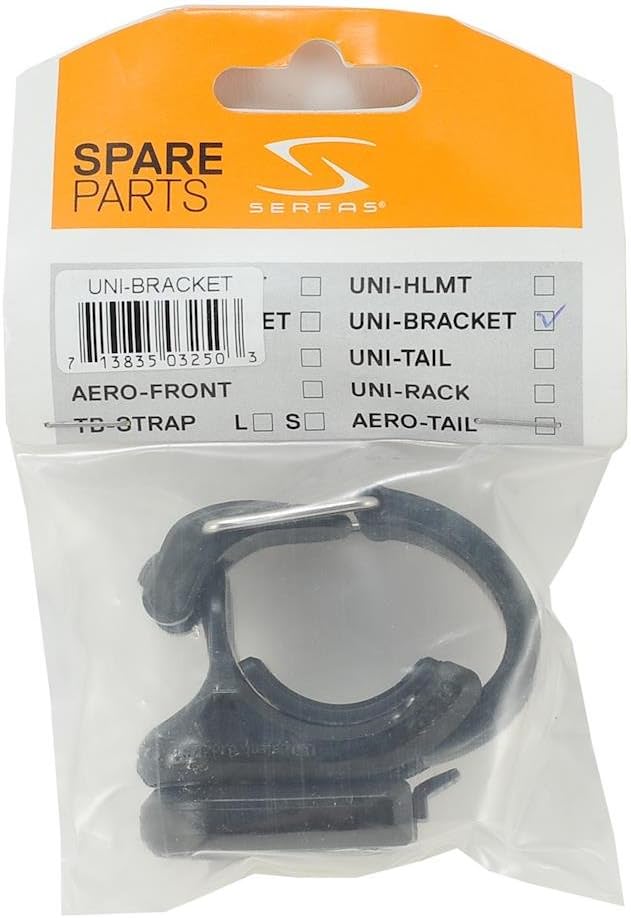 Serfas Universal Handlebar Mount for Headlights UNI-BRKT