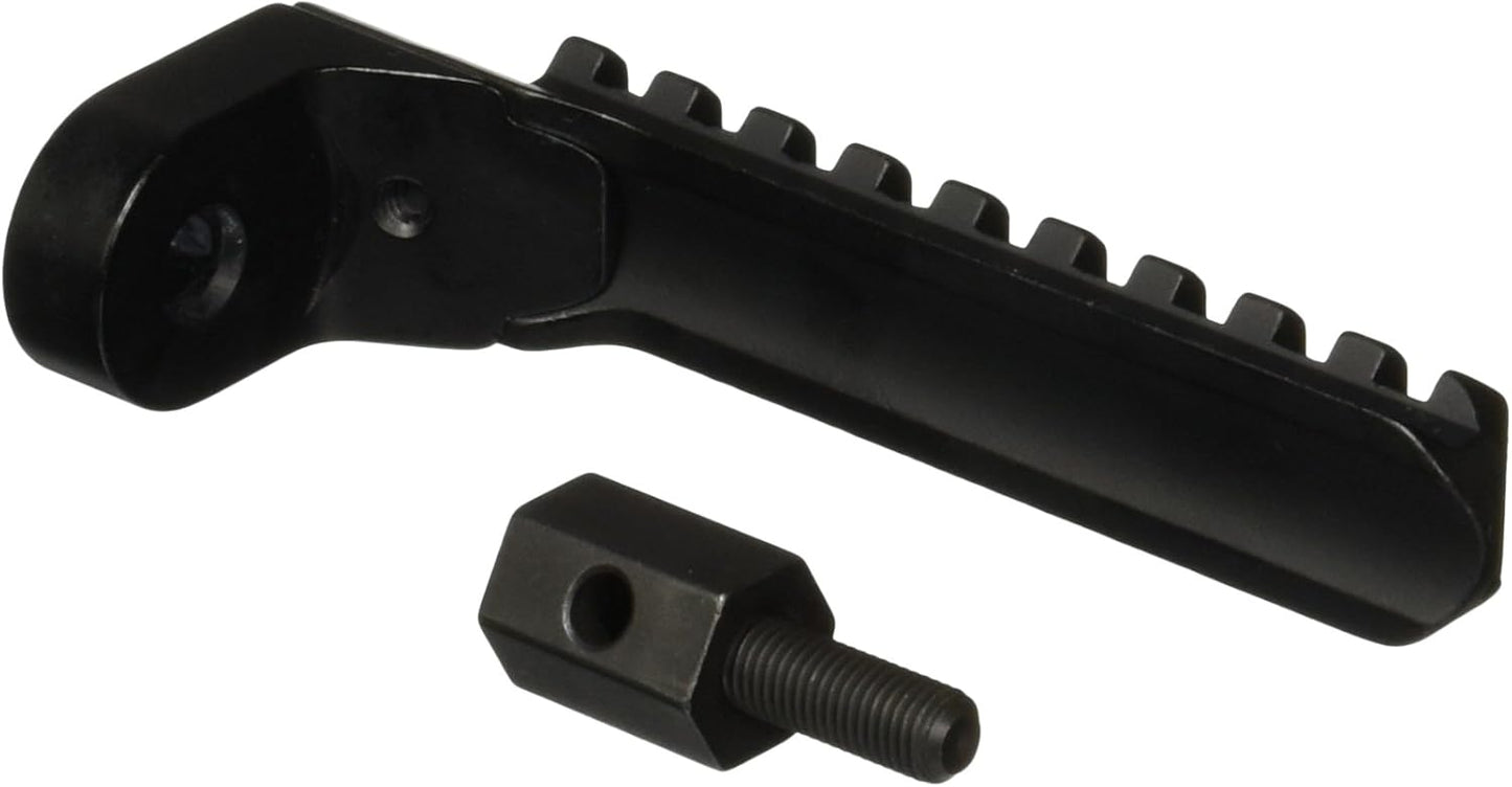 TRUGLO Universal Picatinny Rail Mount - Durable Aluminum Bowfishing Accessory Holder with 9 Slots