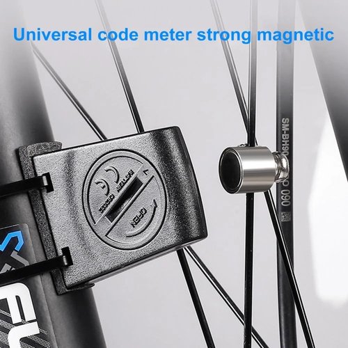 SquEqu 2 Pack Bicycle Speedometer Magnet Bike Computer Odometer Wheel Spoke Magnet Waterproof Speed Counting Sensor Universal for Bicycles Tachometer Cycling Riding Replacement Parts